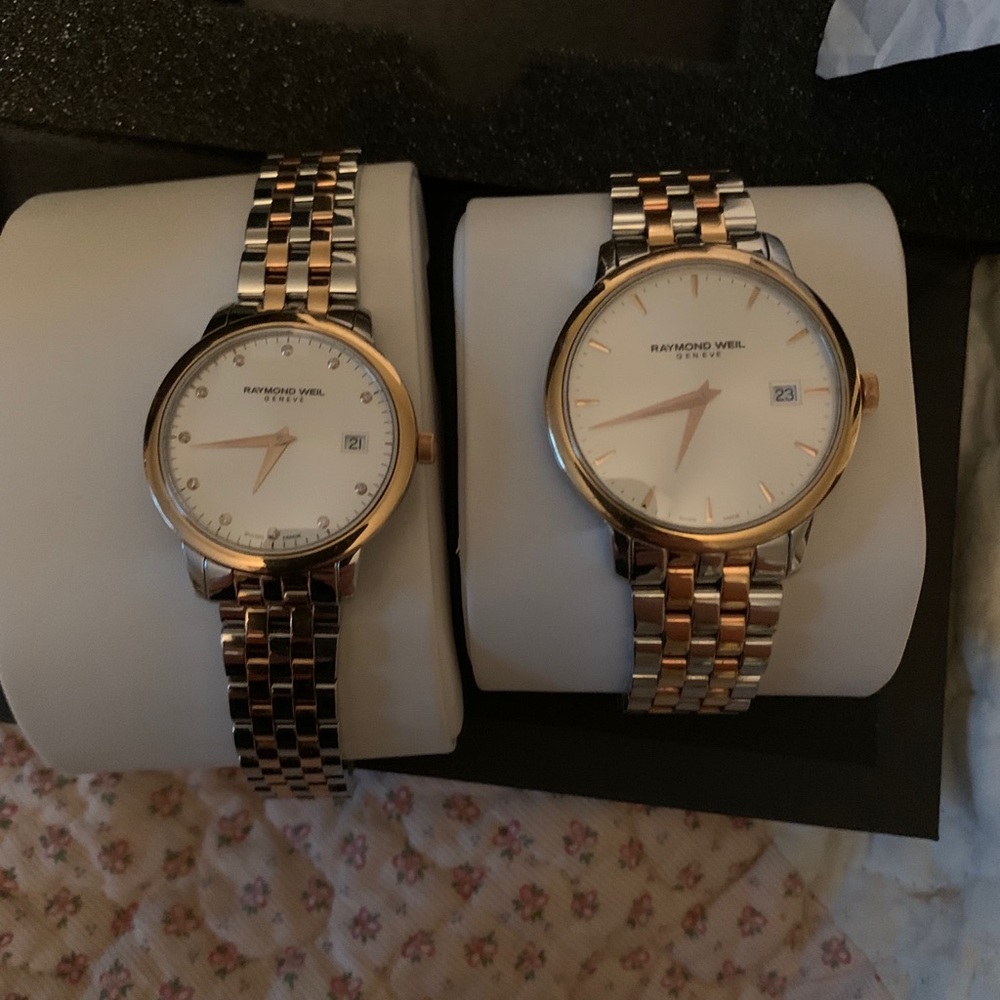 Raymond Weil Caribbean Exclusive Watch Couple Set